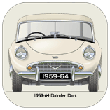 Daimler Dart SP250 1959-64 (disc wheels) Coaster 1